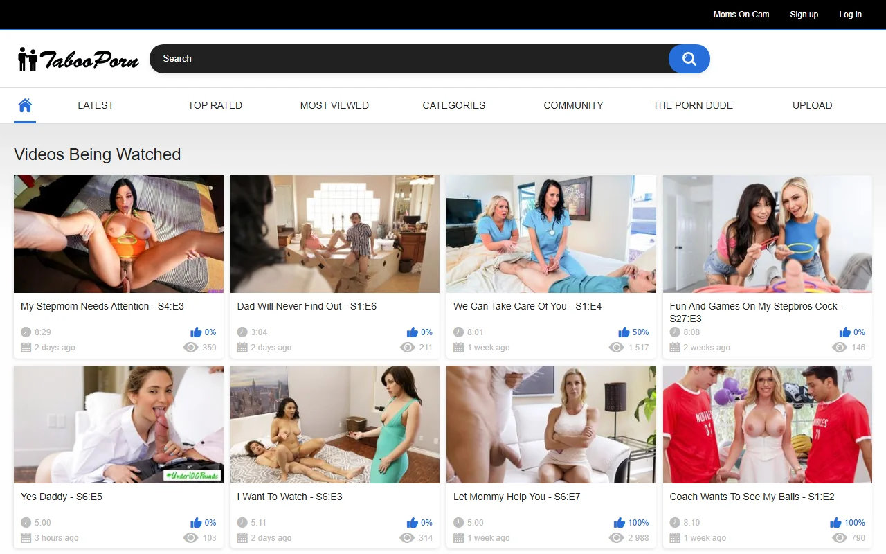 Screenshot: Tabooporntv Screenshot of Tabooporntv